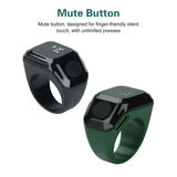 Smart App Ring Counter DC5V Portable Digital Display Bluetooth Counting Ring Time Reminder Wearable Prayer Bead Counter