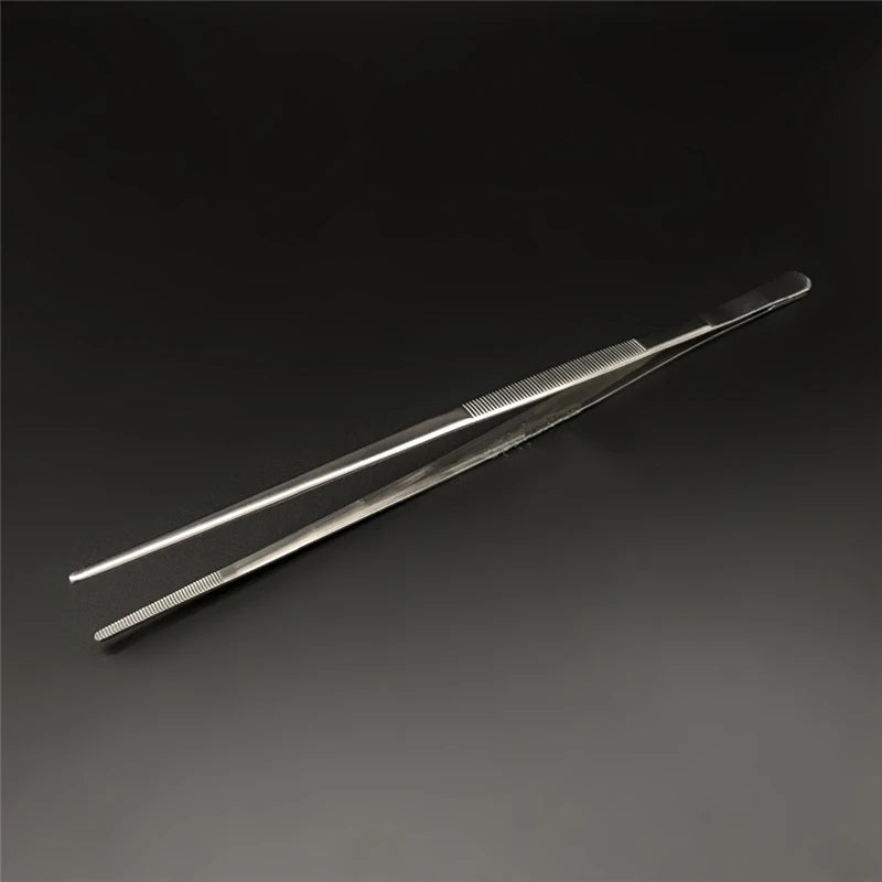 Stainless Steel Kitchen & Bar Tweezer Food Tongs Kitchen Cooking Medical Tweezer Copper/Gold/Black Plated Bar Tool