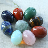 Natural Crystal Stone Egg Polished Agate Quartz Obsidian Minerale Jewelry Transfer Home Decoration Healing Craft DIY Gift Toy