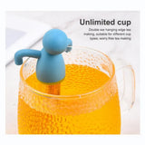 Stainless Steel Tea Infuser Kitchen Accessory Household Use Reusable Metal Makeup Brushes  Massage Kitchen Dining Bar Garden