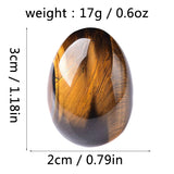 Natural Crystal Stone Egg Polished Agate Quartz Obsidian Minerale Jewelry Transfer Home Decoration Healing Craft DIY Gift Toy