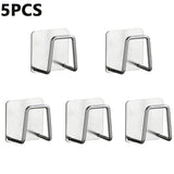 Kitchen Sponge Storage Rack Household Sink Wall Hanging Stainless Steel  Dish Cloth Sponge Drain Rack Debris Organizer