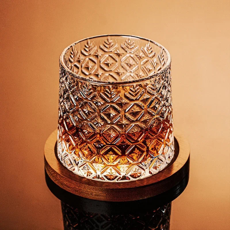 SpinBase Crystal Whiskey Tumbler