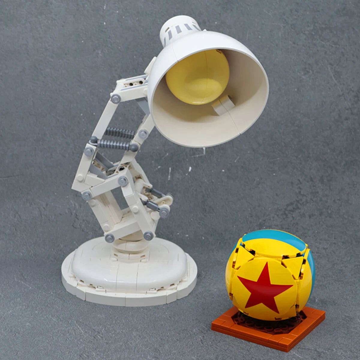 Easter Eggs Ball Table Lamp Hidden Classic Idea Bricks Model Building Blocks Toys Home Decor Set Gift