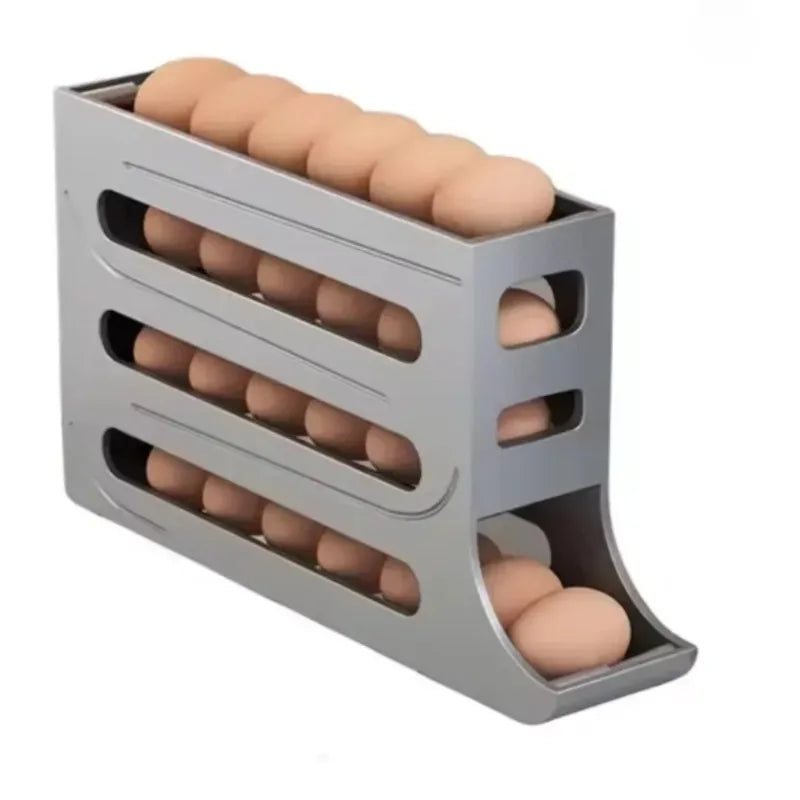 Kitchen Egg Box Storage Box Refrigerator Large Capacity Egg Storage Box Container Refrigerator Egg Organizer