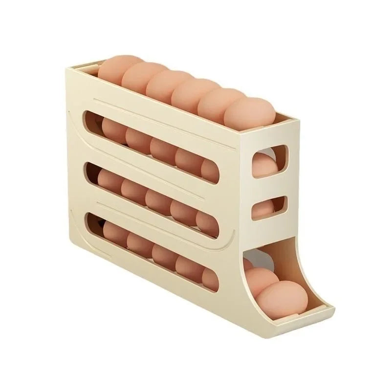 Kitchen Egg Box Storage Box Refrigerator Large Capacity Egg Storage Box Container Refrigerator Egg Organizer