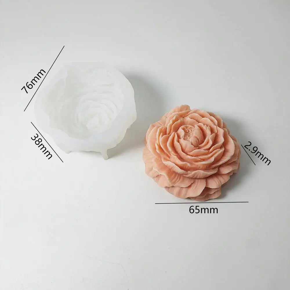 Rose Butterfly Chocolate Flip Sugar Baking Cake Decoration Silicone Butterfly Aromatherapy Gypsum Candle Silicone Mold