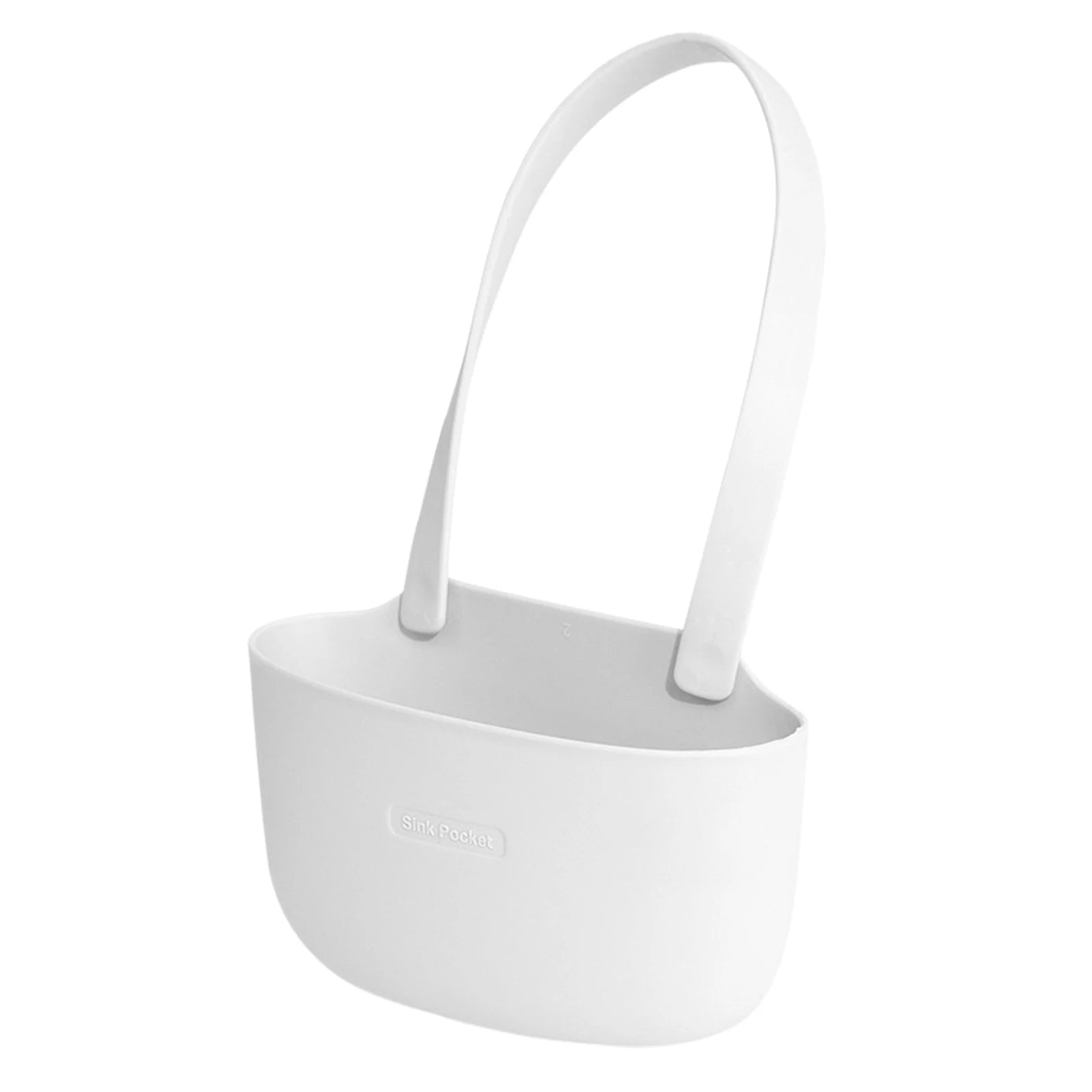 Kitchen Sink Sponge Holder Home Storage Drain Basket Single Layer Hanging Drain Basket Bag Bathroom Kitchen Accessories