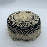 2023 New Muslim Prayer Hats Breathable Headware Kufi Hat Men Islam Skull Cap Ramadan Eid Gift Embroidery Man Hat