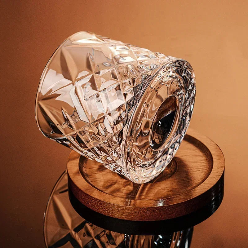 SpinBase Crystal Whiskey Tumbler