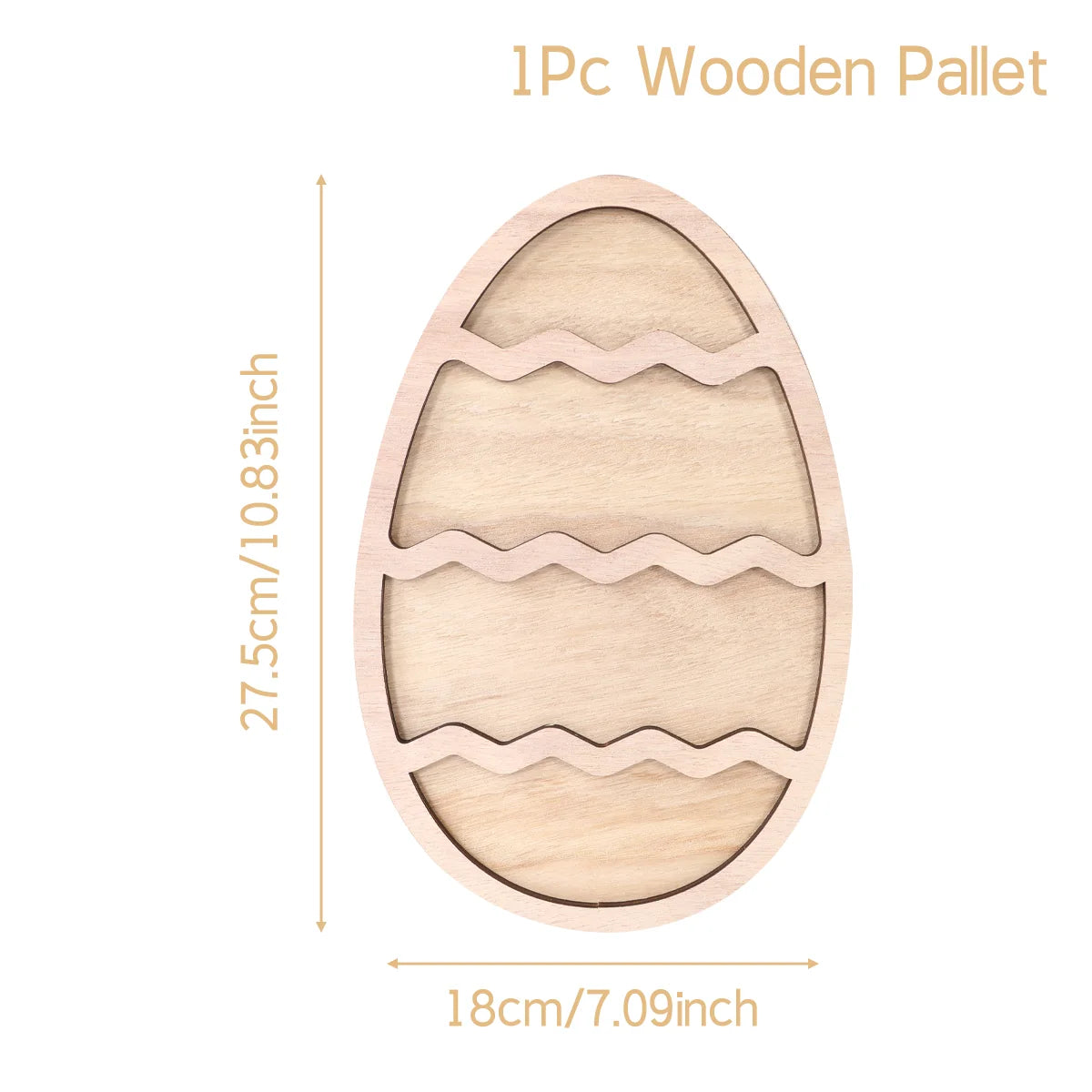Easter Bunny Egg Wooden Tray Food Plate Fruit Serving Bread Display Wooden Spring Decor Kids Child Cake Decor Easter Supplies