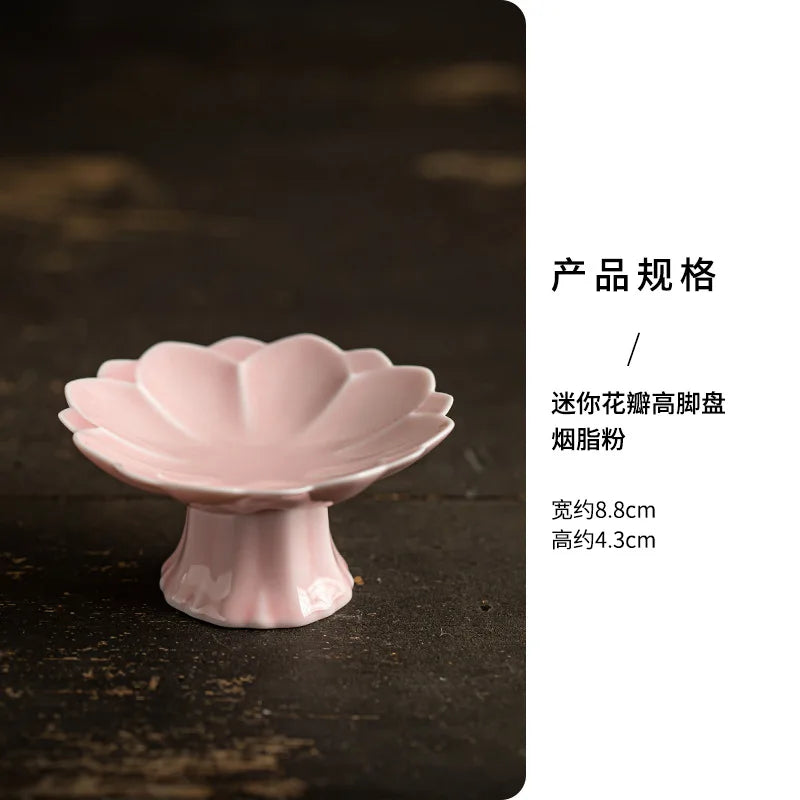 Serving Platter Decoration Modern Multipurpose Ceramic Tray Serving Plate Fruit Bowl for Fruit Dessert Cupcake Nut Family