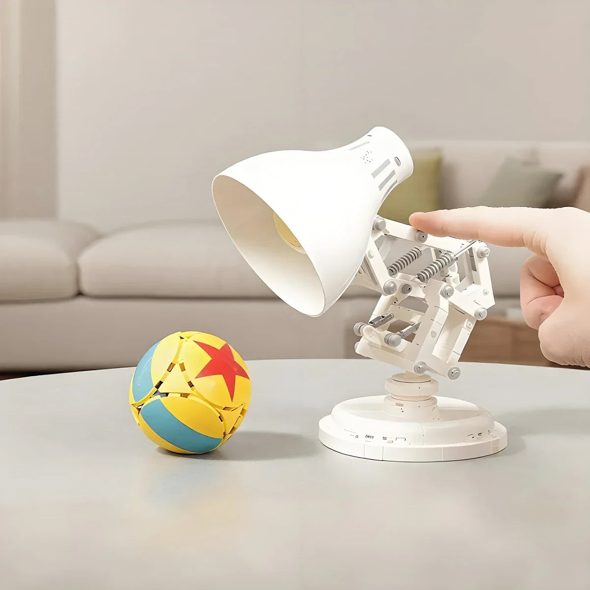 Easter Eggs Ball Table Lamp Hidden Classic Idea Bricks Model Building Blocks Toys Home Decor Set Gift