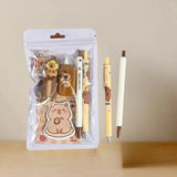 Cartoon Capybara Pattern Stationery Set Student Learning Stationery Set Cute Cartoon School Supplies Creative Gift