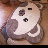 Cat paw pad soft and wear-resistant children's room foot pad cartoon bathroom absorbent floor pad imitation cashmere