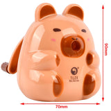 Pencil Sharpener  Creative Capybara Kawaii Stationery Office School Supplies Korean Stationery 80*80*100mm