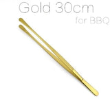 Stainless Steel Kitchen & Bar Tweezer Food Tongs Kitchen Cooking Medical Tweezer Copper/Gold/Black Plated Bar Tool