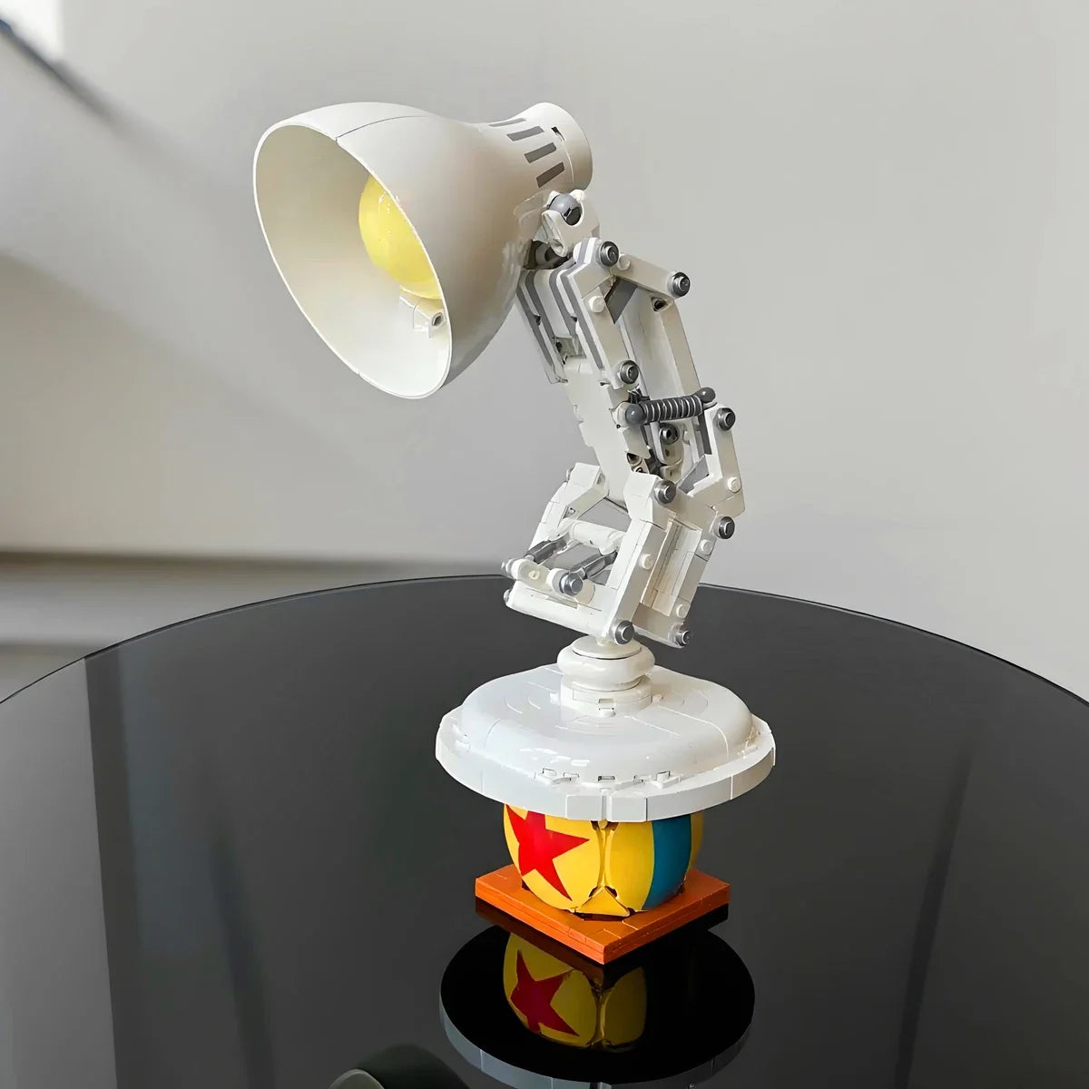 Easter Eggs Ball Table Lamp Hidden Classic Idea Bricks Model Building Blocks Toys Home Decor Set Gift