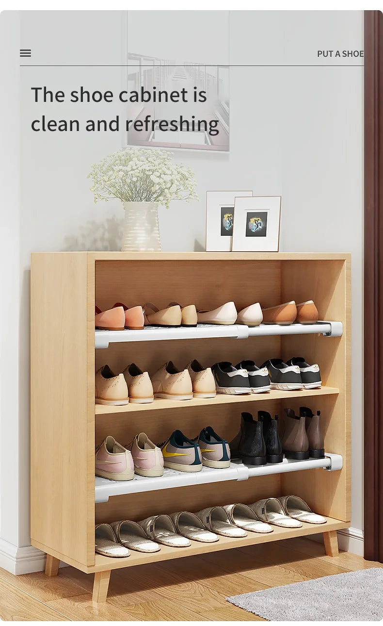 White Expandable Divider Punch-free Retractable Layers Board for Wardrobe Storage Kitchen and Bathroom Shelf Dormitory Dividers