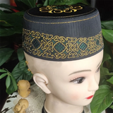 Muslim Caps For Men Colthing Prayer Hat Kufi Islamic Tax Products Kippa Hijab Saudi Arabia Jewish Embroidery 03122