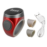 Waterproof Rechargeable Digital Counter 18/20/22mm Type-c Finger Counter Electronic Button Finger Ring Prayer Time