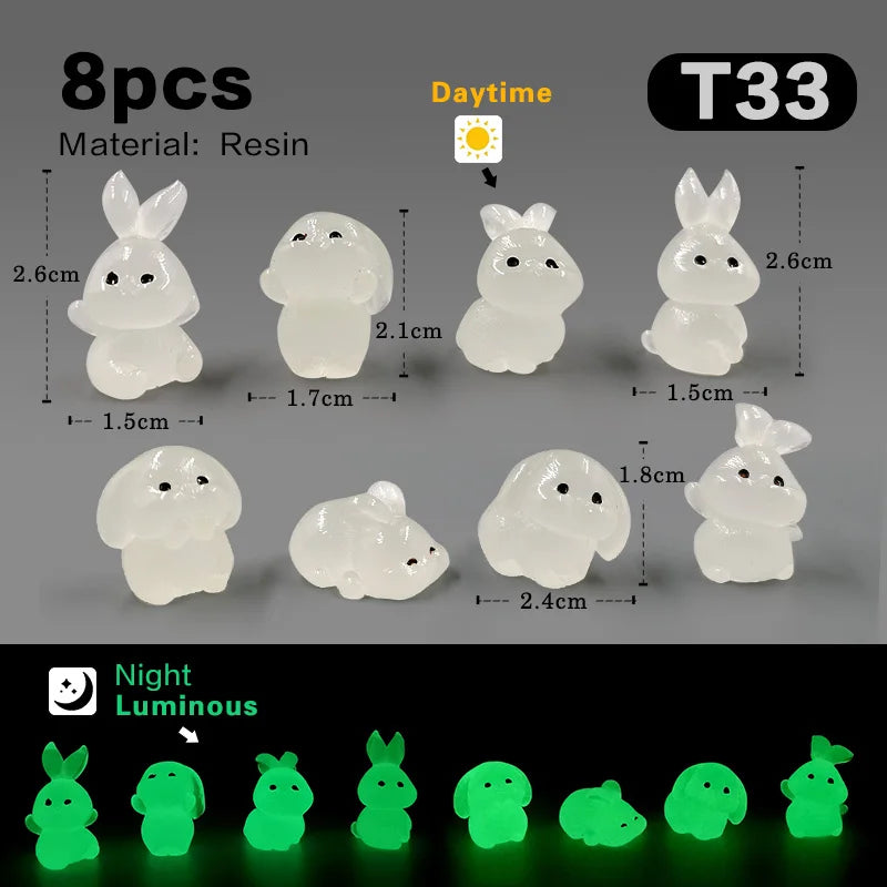 2026 Easter New Rabbit Cute Boat Carrot Figurine DIY Home Kawaii Room Decor Miniature Fairy Garden Decoration Accessories Modern