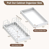 Under Cabinet Pull Out Cabinet Organizer
