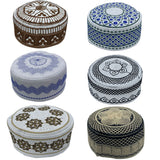 2023 New Muslim Prayer Hats Breathable Headware Kufi Hat Men Islam Skull Cap Ramadan Eid Gift Embroidery Man Hat