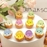 Easter Eggshell Chick Micro Landscape Decorations Glowing Easter Eggs Ornament Kids Novelty Toys Easter Decor DIY Gifts