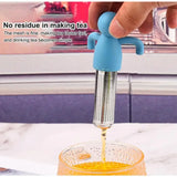 Stainless Steel Tea Infuser Kitchen Accessory Household Use Reusable Metal Makeup Brushes  Massage Kitchen Dining Bar Garden