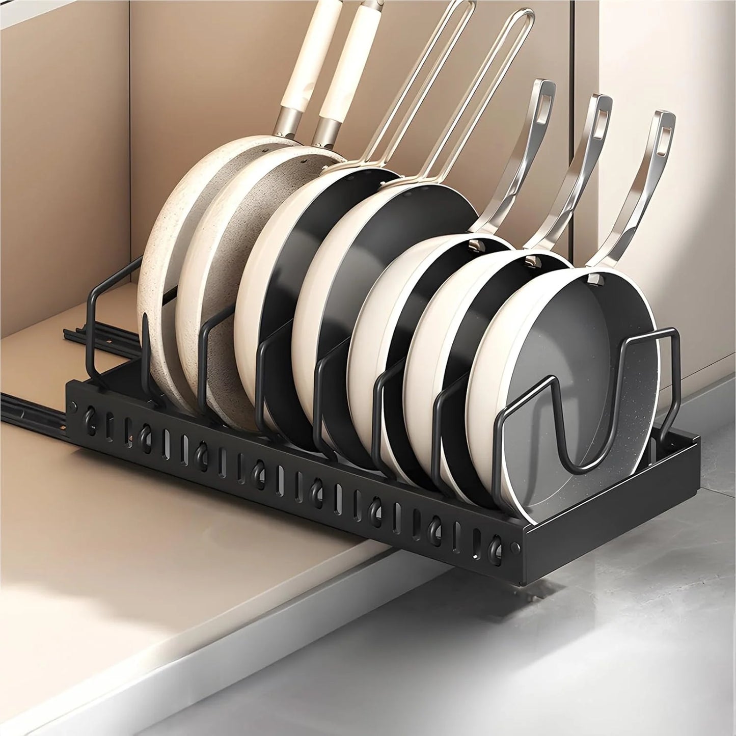 Under Cabinet Pull Out Cabinet Organizer