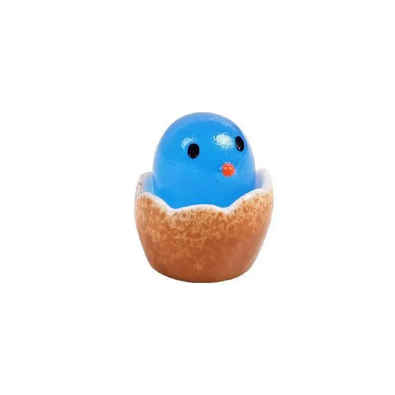 Easter Eggshell Chick Micro Landscape Decorations Glowing Easter Eggs Ornament Kids Novelty Toys Easter Decor DIY Gifts