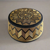 Muslim Caps For Men Clothing Tax Products Turkey Prayer Mesh Glod Hat Kippa Islamic Kufi Topi Embriodery 03295