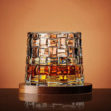 SpinBase Crystal Whiskey Tumbler
