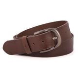 Casual Men's Leather Belt - 40mm