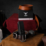 Casual Men's Leather Belt - 40mm